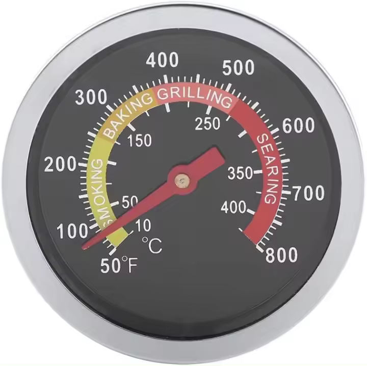50 ~ 800 ° Medidor de temperatura del termómetro del Bbq del acero inoxidable C - 1