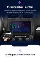Junsun Android 12 Radio Para GOLF 6 2008 2009 2010 2011 2012 2013 2014 2015 2016 DSP Navegación GPS Reproductor Multimedia 2 DIN Inalámbrico CarPlay Android Auto Radio - details 12