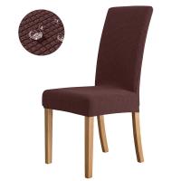 Cubierta De Silla Elástica Impermeable Para Comedor Cocina Boda Hotel Banquete Restaurante Anti Suciedad En Spandex/Poliéster - details 9