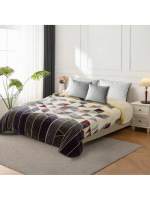 MIRAMAX-Manta de Cama Grande 220x240 cm 2 kg | Estampados Variados | Manta Suave, Cálida y Decorativa para Dormitorio, Sofá y Hogar - details 0