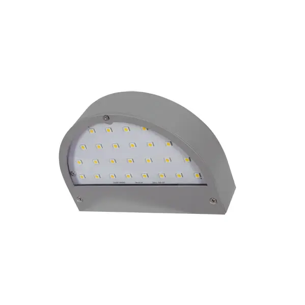 FABRILAMP Aplique Exterior Juba Gris Led 5w 450lm Ip54 (18x13x4,5)4000k Iluminación Exterior - 1