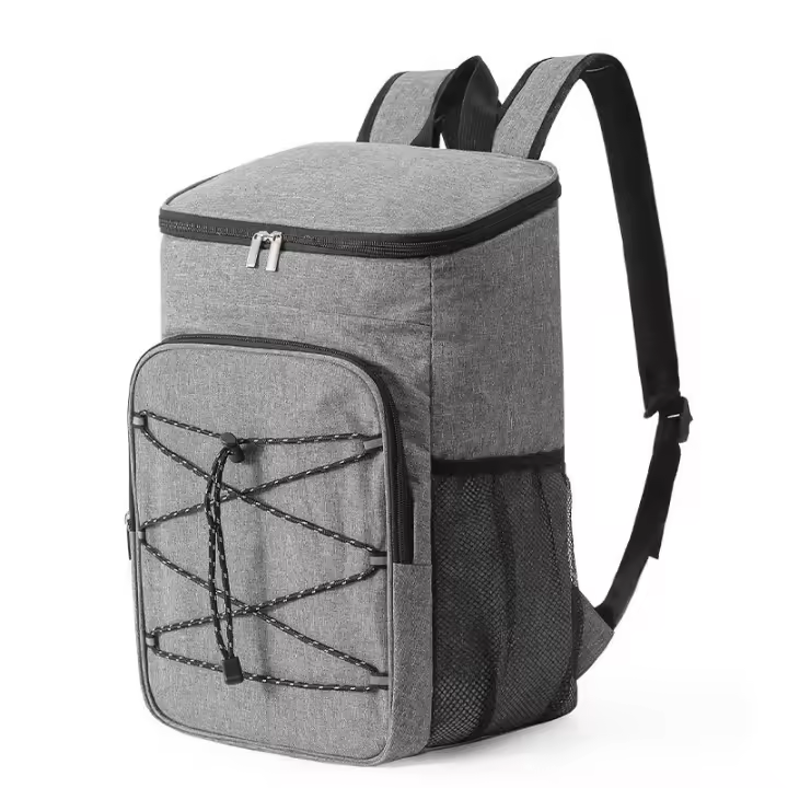Mochila térmica de papel de aluminio con aislamiento para acampar, bolsa enfriadora de 18L para acampar, Ar livre - 1