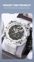 Reloj De Pulsera Para Hombre LIGE 2024 Marca Original Cuarzo 50m Resistente Al Agua Correa De Silicona Moda Reloj Hombre LG89123 - details 7