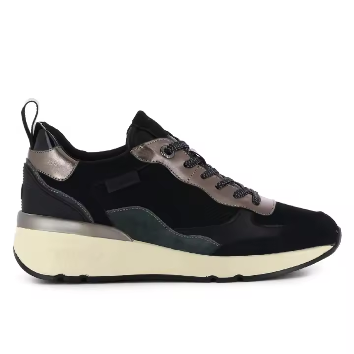 Carmela Zapatillas de cuña 160263 de color Negro - 1