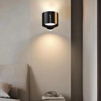 Lámpara De Pared Inalámbrica Recargable Con Control Remoto Y Táctil LED Potenciada Por Batería Con Carga Por USB Para Interiores - details 1