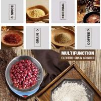 Molino Eléctrico De Café Mini Processador De Alimentos Para Cereales Frutas Verduras Semillas Y Especias Acero Inoxidable Más De 11 Niveles De Picado Para Cocina - details 8