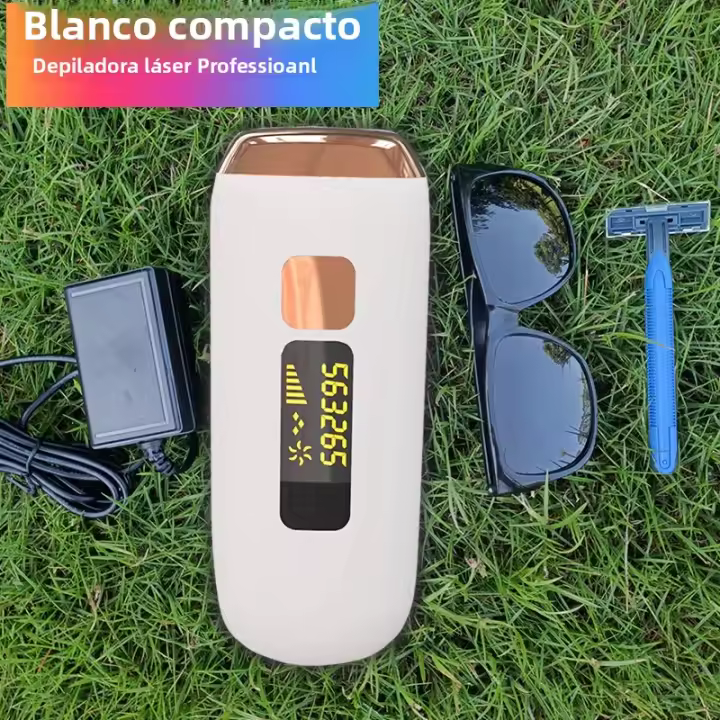 Epilador Láser Inalámbrico 4-en-1 Para Mujer Peluca Piel Permanente IPL Photoepilator Eliminación De Vello Painless Máquina De Epilación Eléctrica Para Bikini Cuerpo Cara Y Axilas - 1