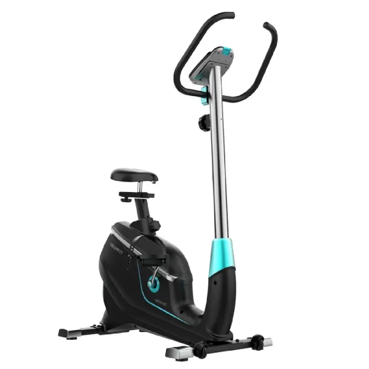 Cecotec Bicicleta Estática DrumFit Cycle 9000 Talos X. Volante de Inercia de 9 Kg Resistencia Magnética Manualmente Manillar y Sillín ajustables - 1