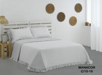 🌟 Colcha Bouti Reversible MANACOR Gris Perla de Dolz – Elegancia y Confort Todo el Año 🌟 - details 2