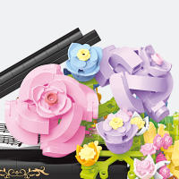 Bloques De Música Violín Con Luz Miniatura Instrumento Musical Para Niños Y Adultos Decoración De Hogar Regalo De Navidad - details 4