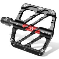 Pedales De Bicicleta BUCKLOS 3 Rodamientos Plataforma Plana Ultraligera Antideslizante Para MTB BMX Y Ciclismo En Carretera Material De Aluminio Color Negro/Gris/Rojo/Azul/Morado - details 10