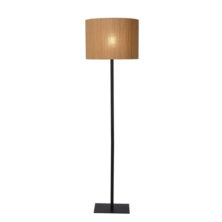 Lucide MAGIUS - Lámpara de suelo - Ø 42 cm - 1xE27 - Natural - 1