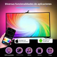 Tira De Luz LED RGBIC Para TV Con Sensor De Color AR Y Control Por App 16.4FT/65-85 Pulgadas Pantalla Sincronizada Música Y LED SMD Epistar - details 4
