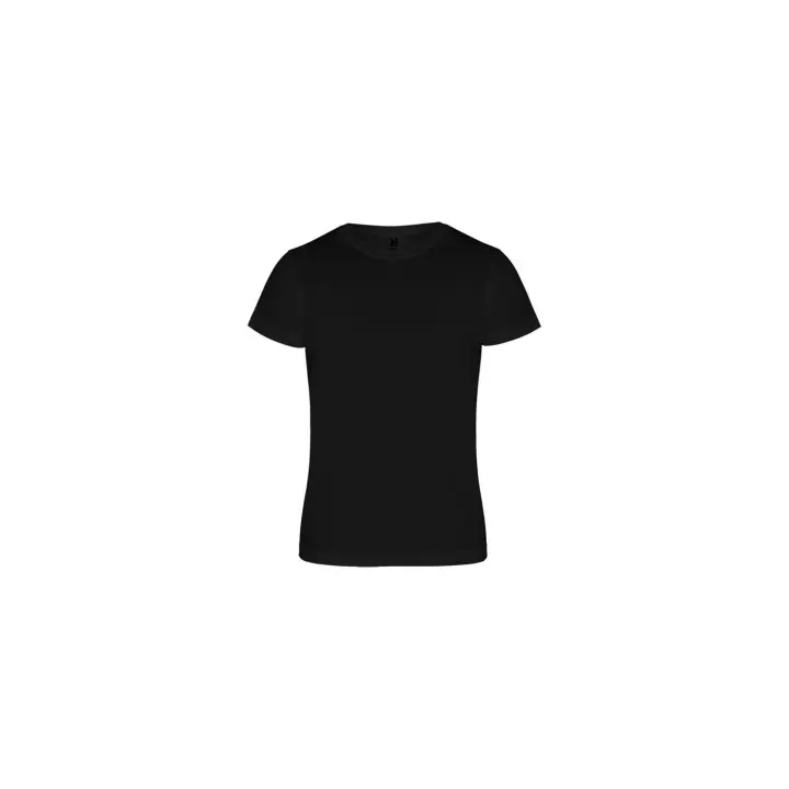 Camiseta técnica de manga corta deportiva,color negro - 1