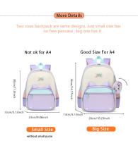 Mochila De Moda Para Niños SUN EIGHT 14 Pulgadas Bolsa Escolar Para Exteriores Estudiante Mochila De Nylon Con Diseño De Dibujos Animados Para Niñas - details 3