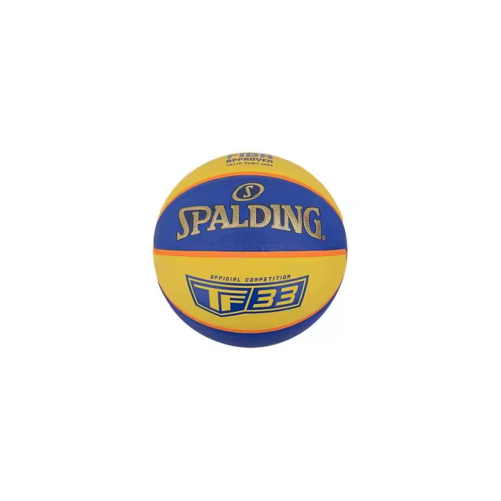 Balón de Baloncesto Spalding TF-33 Gold 84352Z - Alta Calidad - 1