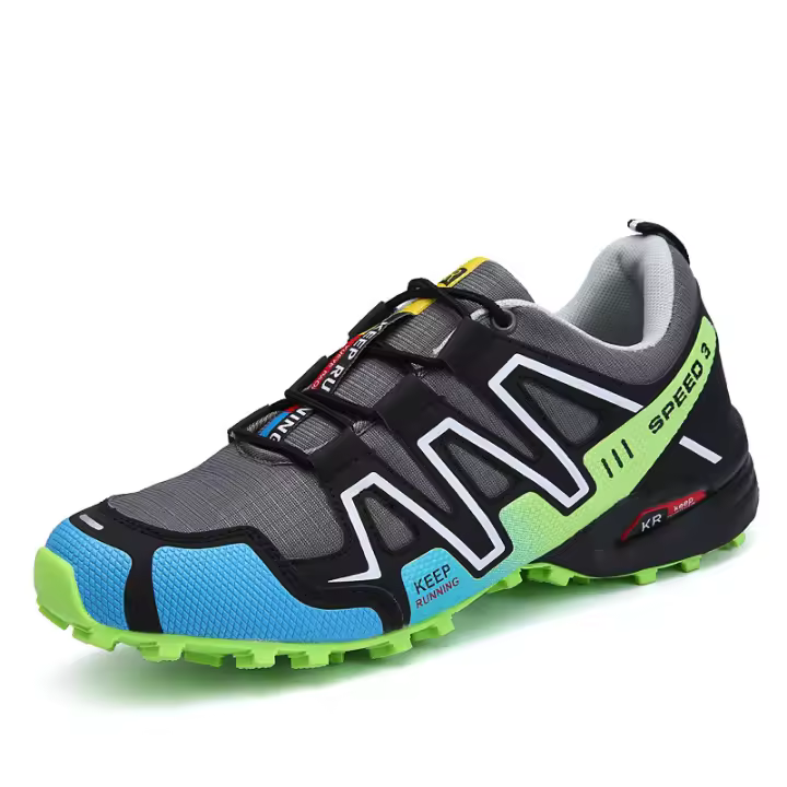 Zapatos de senderismo impermeables para hombre, Calzado ligero y cómode de cuero, antideslizante para caminar - 1