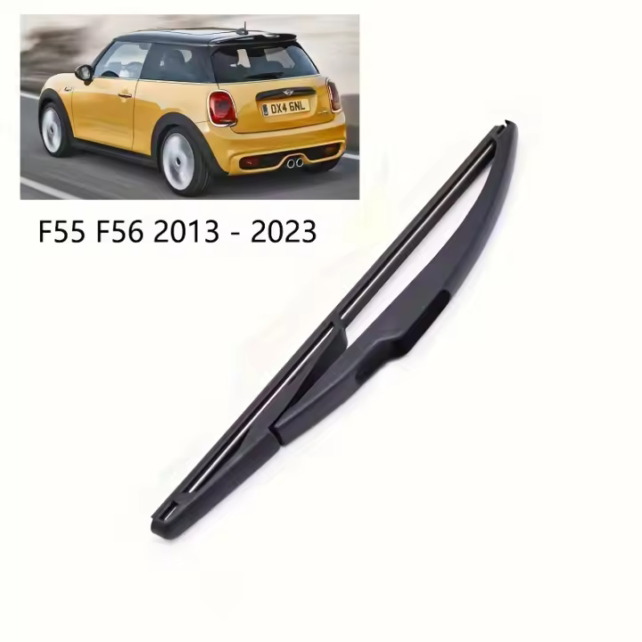 Limpiaparabrisas Trasero 10" Para Mini One Cooper S D Hatch F55 F56 2013-2023 Cepillo De Ventosa Para Parabrisas Y Puertas Traseras Material De Goma - 1