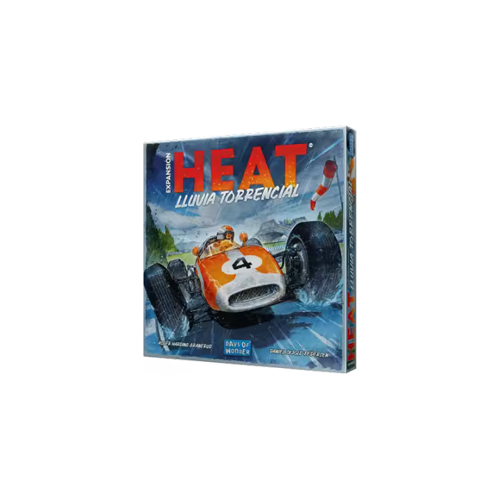 Heat: Lluvia torrencial, expansión, unidades limitadas, juego de carreras Days of Wonder  Español  juego de mesa - 1