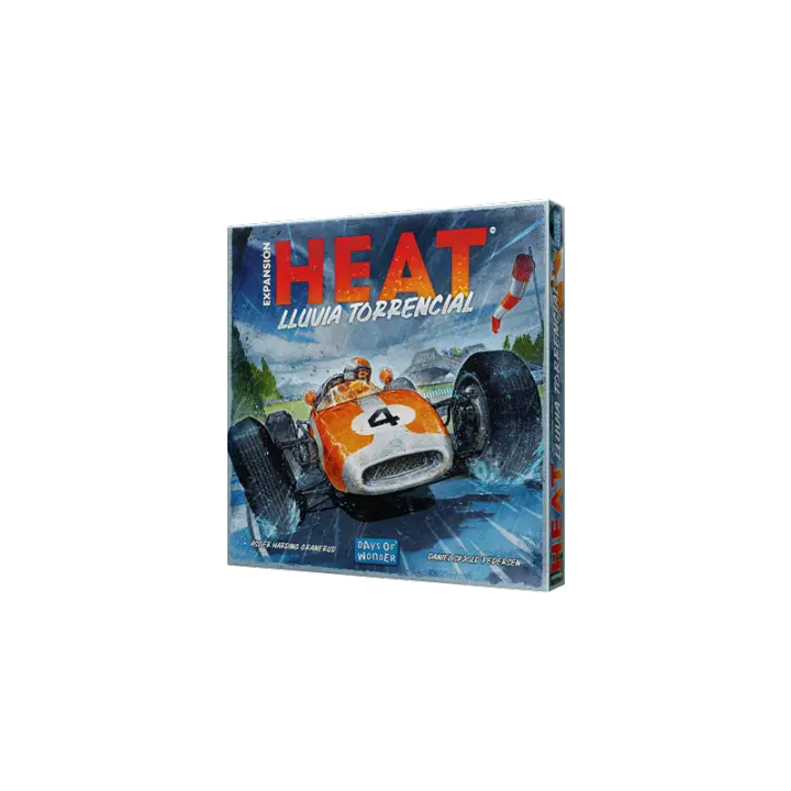 Heat: Lluvia torrencial, expansión, unidades limitadas, juego de carreras Days of Wonder  Español  juego de mesa - 1