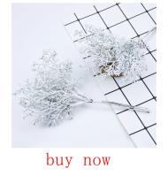 10pcs Rama Artificial De Pino Con Conos Y Flores Decorativas Para Decoración De Navidad Y Bodas Pack De 10 Piezas - details 6