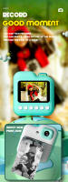 Cámara Térmica Instantánea Para Niños 1080P HD Cámara Portátil Para Exterior Interacción Padres-Hijos Registra Selfies Y Vídeos - details 5
