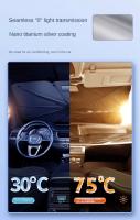 Parasol De Sol Para Coche LEIBOO Protector Anti-Heat Plegable Con Material De Protección Solar UPF80 Accesorio Para Verano - details 7