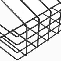 Cesta Colgante De Hierro Para Organizar Almacenamiento En El Baño Y Cocina Estantería Colgante Para Compras Caja De Almacenamiento Plegable - details 0