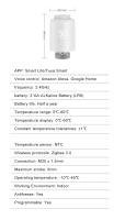 Termostato Inteligente Para Radiador Tuya Zigbee Thermostatic Radiator Valve Controlador De Temperatura Para Calefacción Del Hogar - details 14