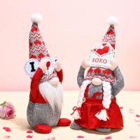 Gnomos De Encaje Para Día De San Valentín Decoraciones De Elfos De Terciopelo Mr Y Mrs Decoración Nórdica Hecha a Mano Para El Hogar - details 10