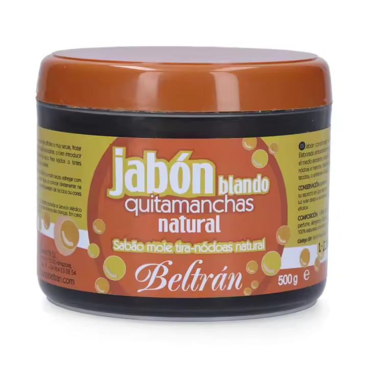 Tira-nódoas beltran sabão pasta branca 500g beltran - 1
