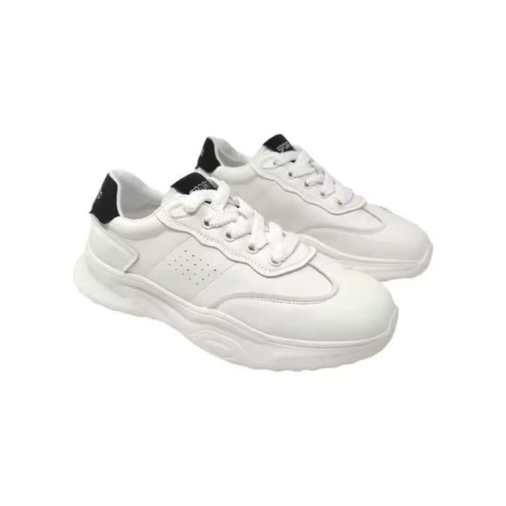 Eva Zorteon - Zapatillas deportivas mujer blancas. Marca SA TRONEC. - 1