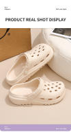 Sandalias Para Mujer Con Suela Gruesa Y Perforadas Aumento De Altura Zapatillas De Playa Caminadoras Transpirables Para Verano - details 7