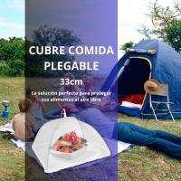 A&M MARBELLA -Cubre Comida Plegable 33x33x15.5cm - Rojo | Compacto, Protección Contra Insectos - details 3