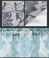 Valance De Lujo Con Tejido Jacquard Para Sala De Estar Cortinas Cortas De Pared Para Cocina Decoración De Hogar 1 PC Moderno Floral - details 13