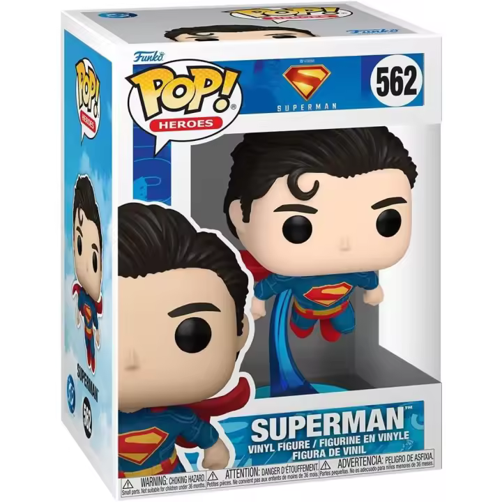 Funko Pop! DC: Superman 2025 - Superman - Figura de Vinilo Coleccionable - Idea de Regalo - Mercancia Oficial - Juguetes para Niños y Adultos - Movies Fans - 1