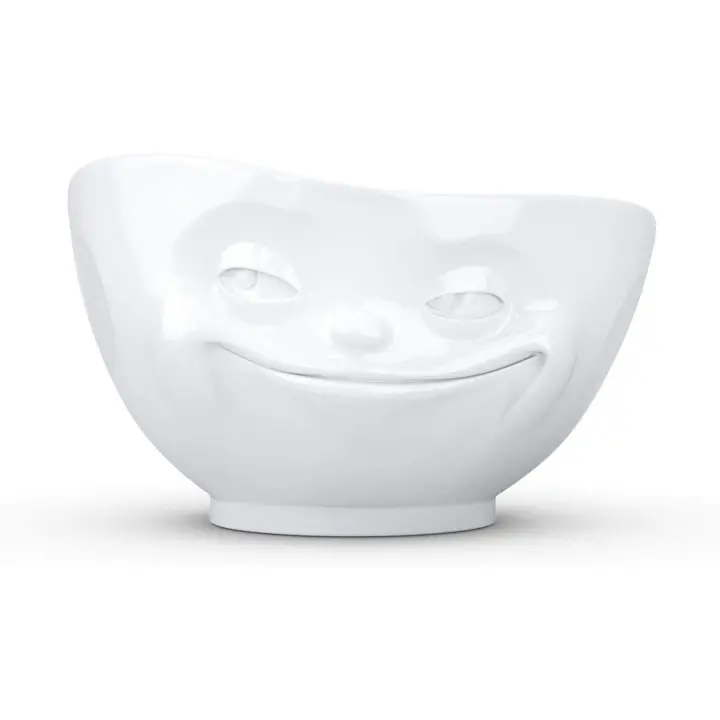 FIFTYEIGHT PRODUCTS - Tazas con Caras Sonrientes de Porcelana Dura de Alta Calidad - 1