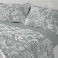 Burrito Blanco Juego de Sábanas de Nacarina® Diseño 029 Verde Laurel - details 1