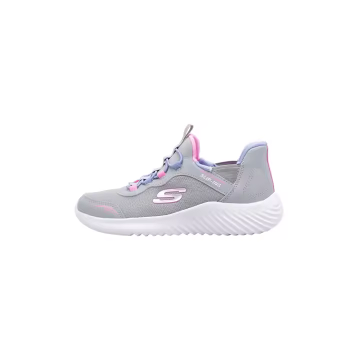 Skechers SLIP-INS: BOUNDER - SIMPLE CUTE Deportivas Planas Niña Gris - 1