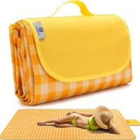 Manta De Picnic Exterior Plegable De 79\"x79\", Grande Y Portátil Para Playa Y Camping Material Oxford Adecuada Para Barbacoas En Parques - details 0