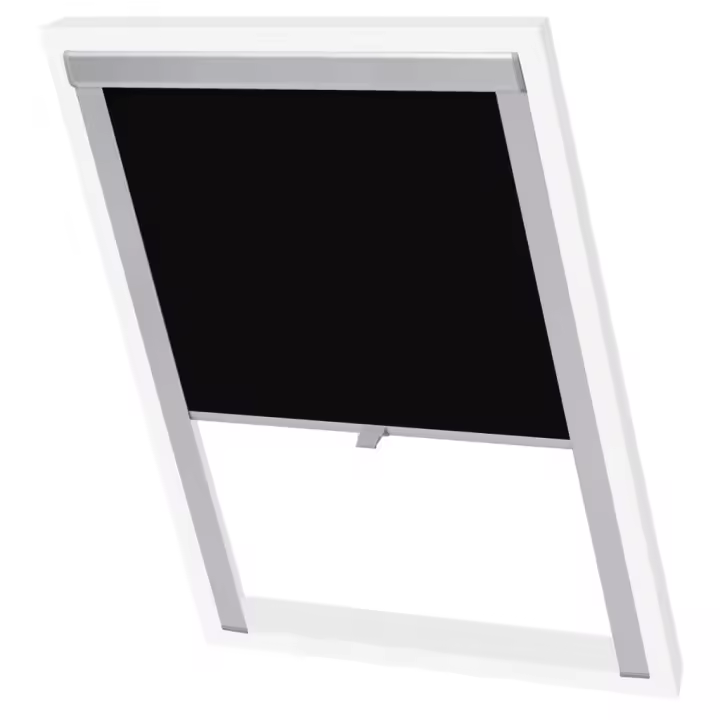 vidaXL Persiana Opaca Enrollable CK04 Cortinas Estores Ventanas Hogar Color Negro,  Gris, y mas - 1