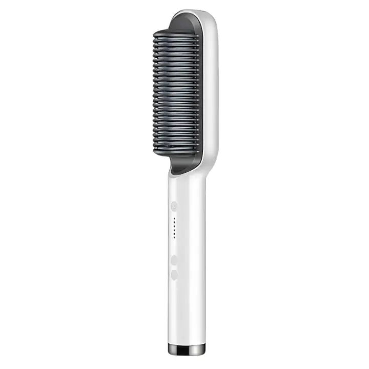 Alisador de Melo con 5 NIVeles de Temperature-Cepillo para Cabello Liso y Brillante - 1