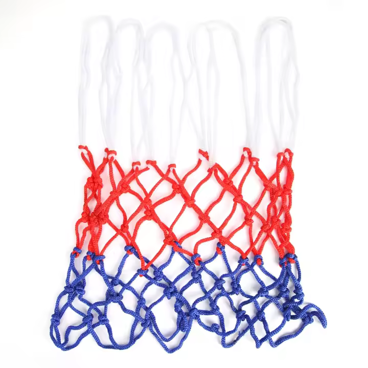 Red De Baloncesto De Nylon Estándar Para Exterior Red De Anillo De Baloncesto Malla Para Tablero De Apoyo Deporte Al Aire Libre Entretención - 1