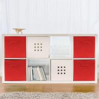 Caja de Almacenaje Plegable, de 31x31x31cm, 11 Colores, Cajas organizadoras en Tela, Caja para organizar Ropa, Juguetes y Sábanas en Armarios - details 2