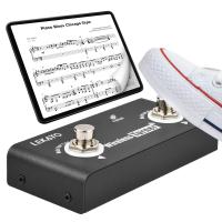 Pedal De Tuner Externo Inalámbrico Lekato Para Guitarra Looper Smartphones Y Tabletas Control De Página Efecto Pedal De Guitarra - details 4