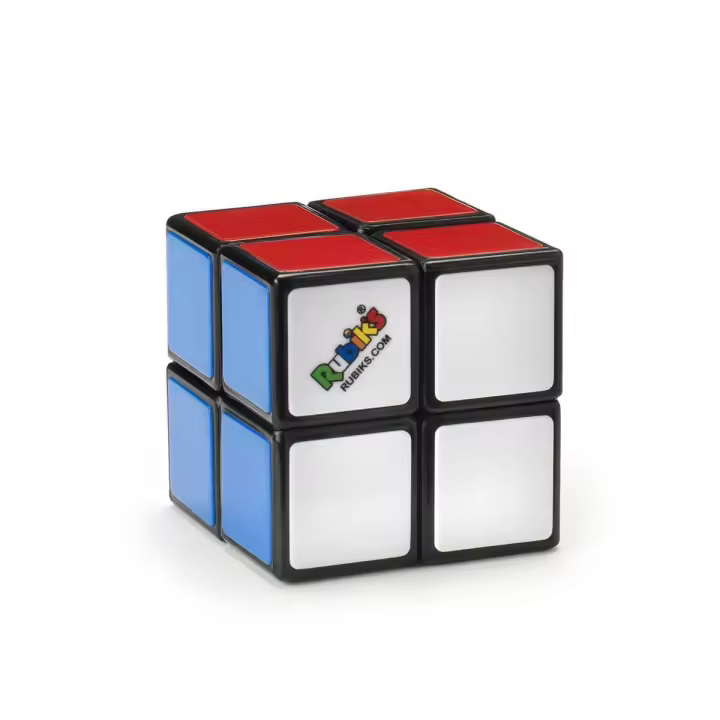SPIN MASTER - RUBIK´S - CUBO DE RUBIK 2X2 - Juego de Rompecabezas, Cubo Mágico de Bolsillo para Desafiar la Mente - 6063963 - Juegos Niños 8 años + - Regalo Niño 8 años + - 1