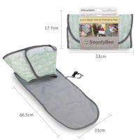 Alfombrilla De Cambio Para Bebé Portátil 3 En 1 Multifuncional Impermeable Con Bolsa De Almacenamiento Para Recién Nacidos - details 14