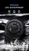 FOXBOX Reloj De Pulsera Para Hombre Moda Nueva 2025 Crea Scrolling Bolas Quartizo Reloj Casual Impermeable Lujo Ancho De Pulsera 25-29mm Diámetro De Dial 50mm Y Más - details 12