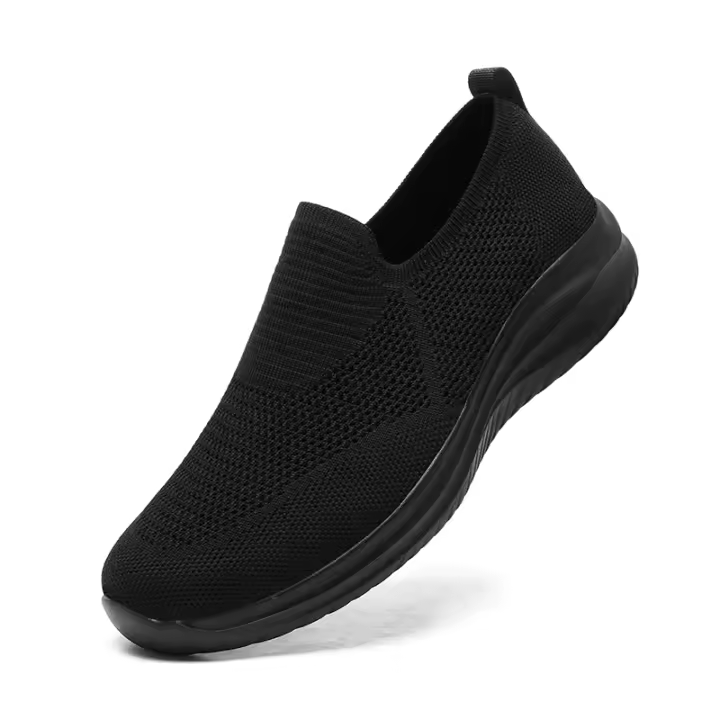 Zapatos De Vulcanización Para Hombre Moda Transpirable Zapatillas Casuales De Malla Ligeros Y Cómodos Para Exterior Y Caminar - 1