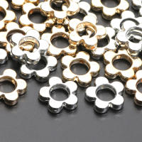 30pcs Pendones De Flor CCB Con Dos Agujeros De 15mm Para Joyería DIY Accesorios Para Collares Pulseras Y Pendientes - details 1